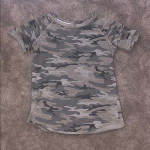 Camouflage short sleeve